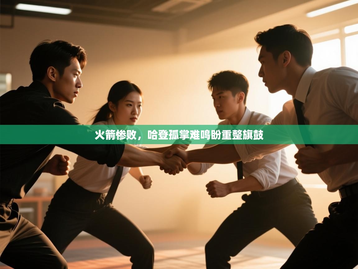 火箭惨败，哈登孤掌难鸣盼重整旗鼓  第1张