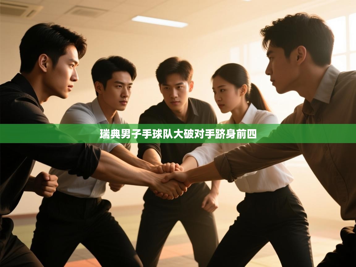 瑞典男子手球队大破对手跻身前四 第2张